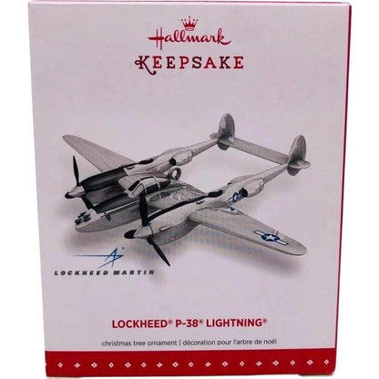 2015 P‑38 Lightning Hallmark Ornament (Lockheed Martin) QXI2557