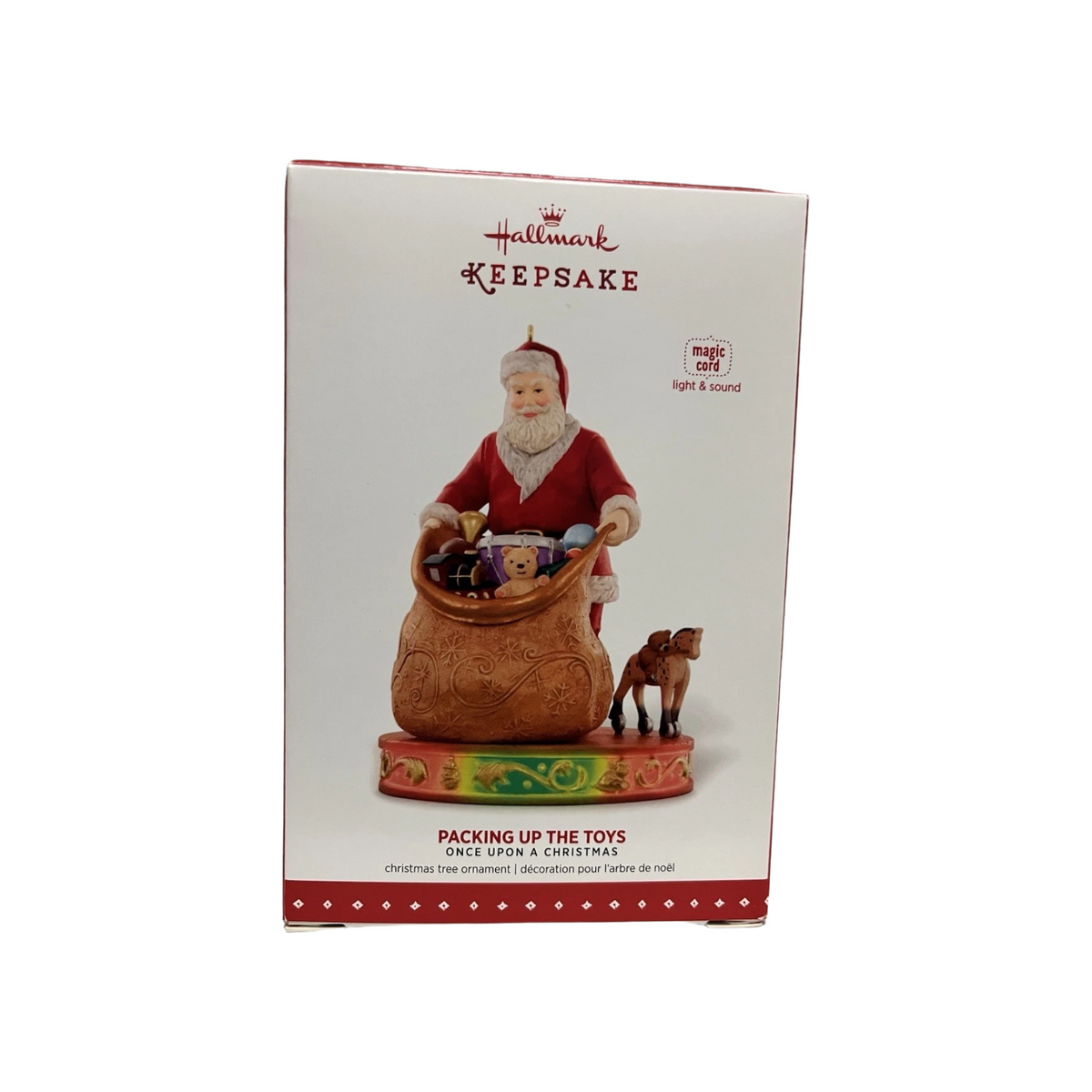 2015 Packing Up the Toys Hallmark Ornament (Once Upon a Christmas) QX9089 Image2