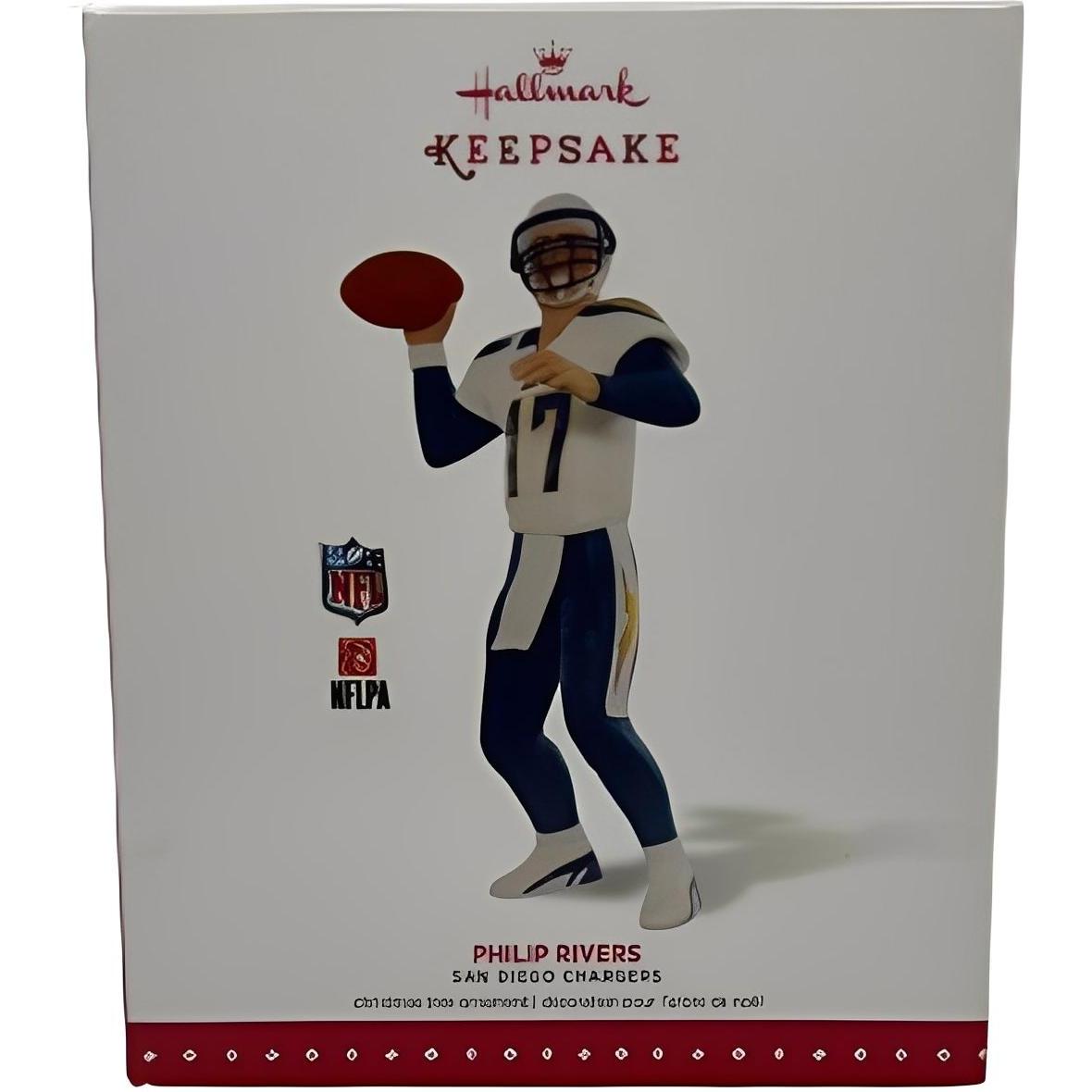 2015 Philip Rivers Hallmark Ornament (Football Legends) QXI2707