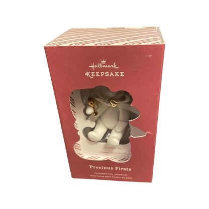 2015 Precious Firsts (Teddy Bear) Hallmark Ornament QGO1757 Image4