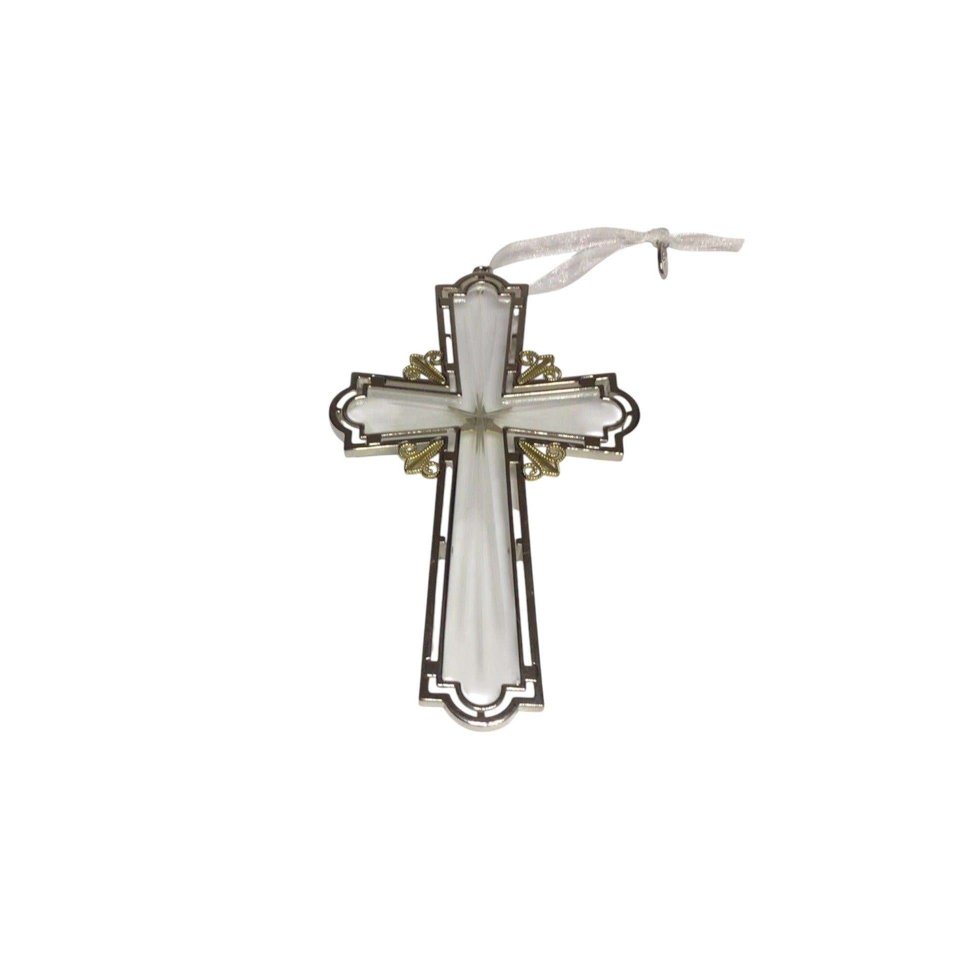 2015 Radiant Cross (Cross) Hallmark Ornament QGO1527 Image1