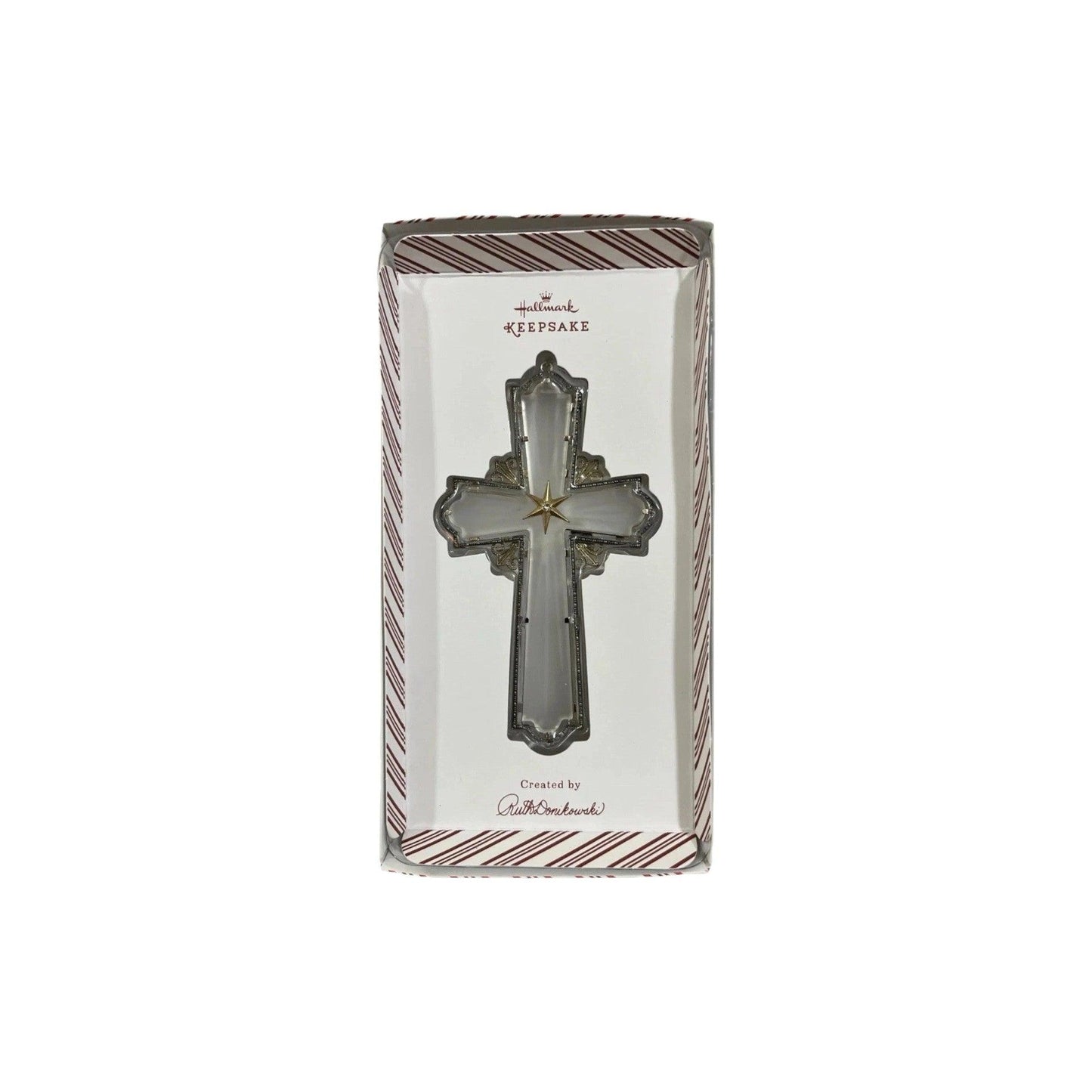 2015 Radiant Cross (Cross) Hallmark Ornament QGO1527 Image3