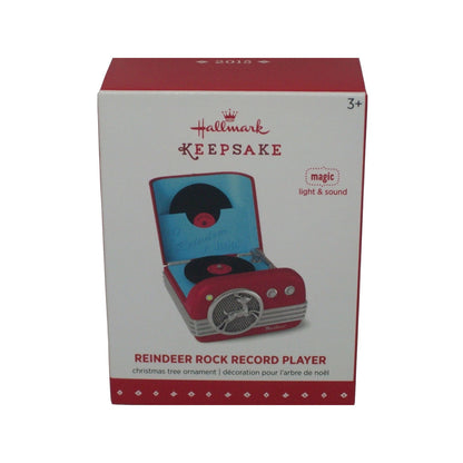 2015 Reindeer Rock Record Player (Vinyl Record Player)