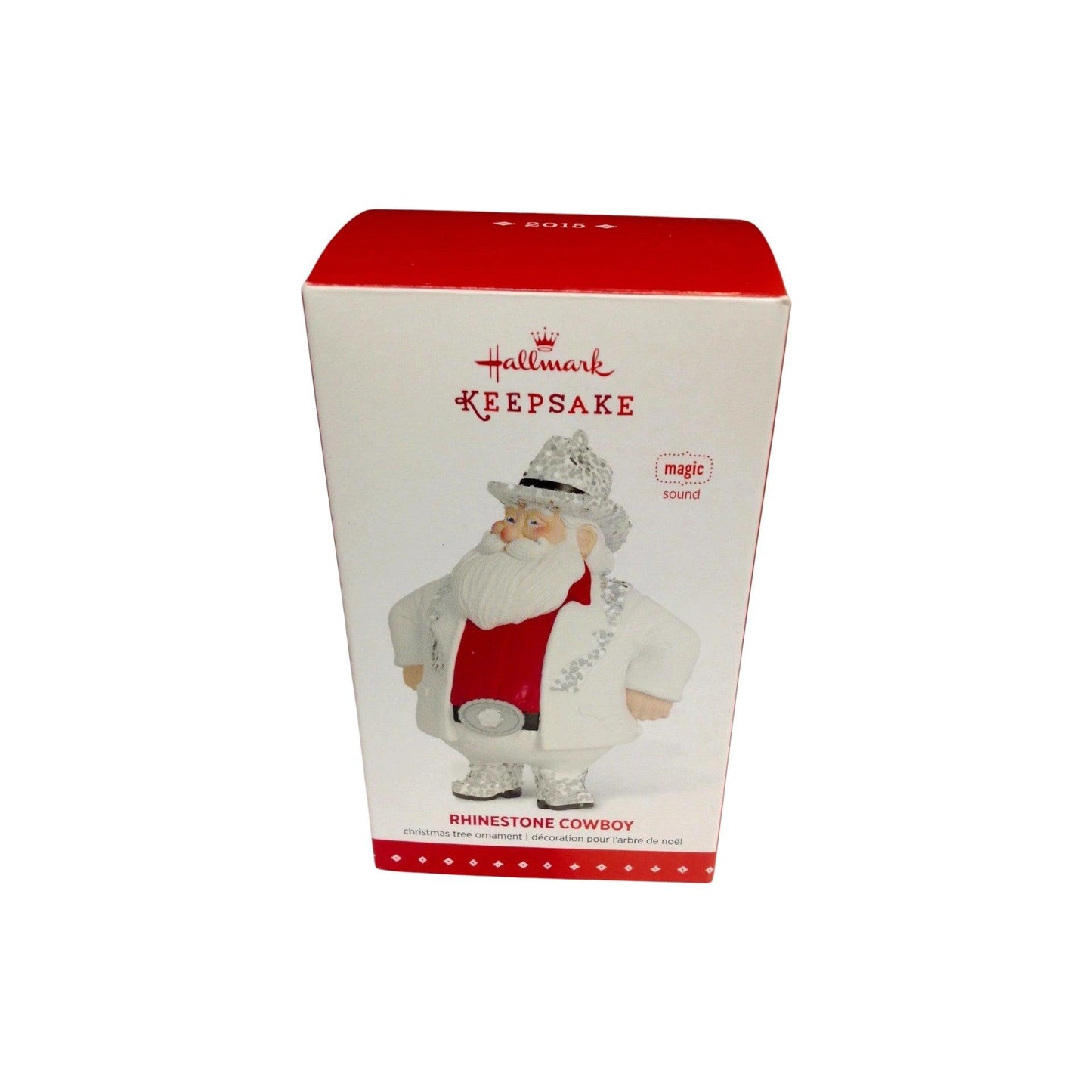 2015 Rhinestone Cowboy Hallmark Ornament (Santa Claus) QGO1009 Image2