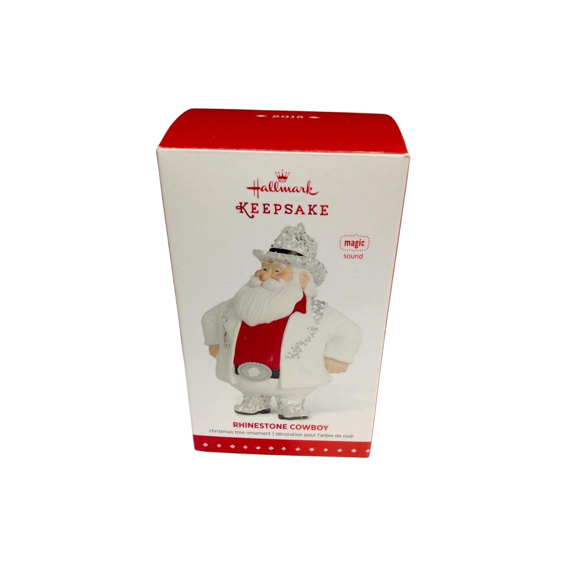 2015 Rhinestone Cowboy Hallmark Ornament (Santa Claus) QGO1009 Image2