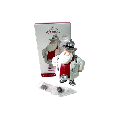 2015 Rhinestone Cowboy Hallmark Ornament (Santa Claus) QGO1009 Image3