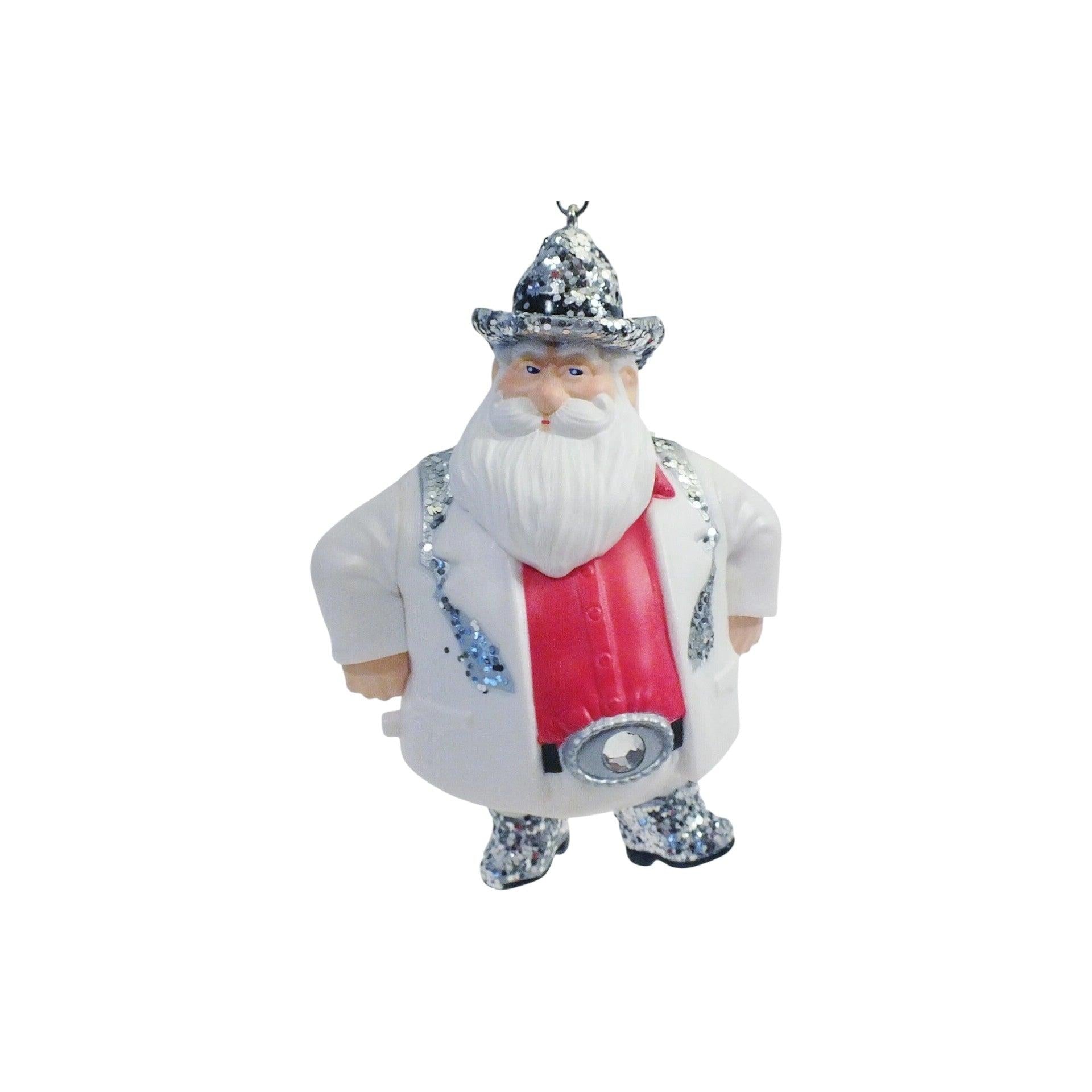 2015 Rhinestone Cowboy Hallmark Ornament (Santa Claus) QGO1009 Image4
