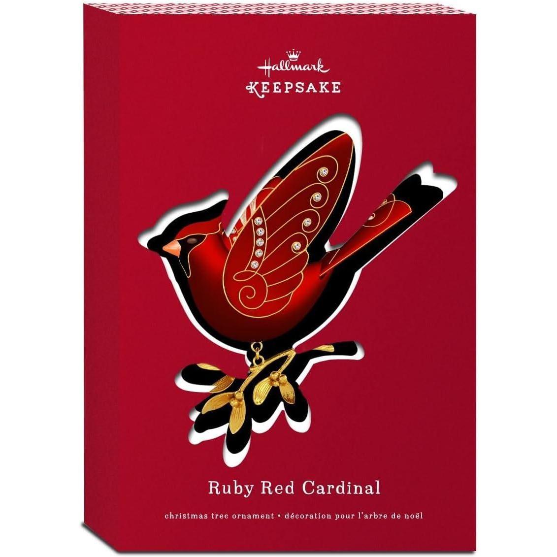 QGO1589 2015 Ruby Red Cardinal (Beauty of Birds) Image2