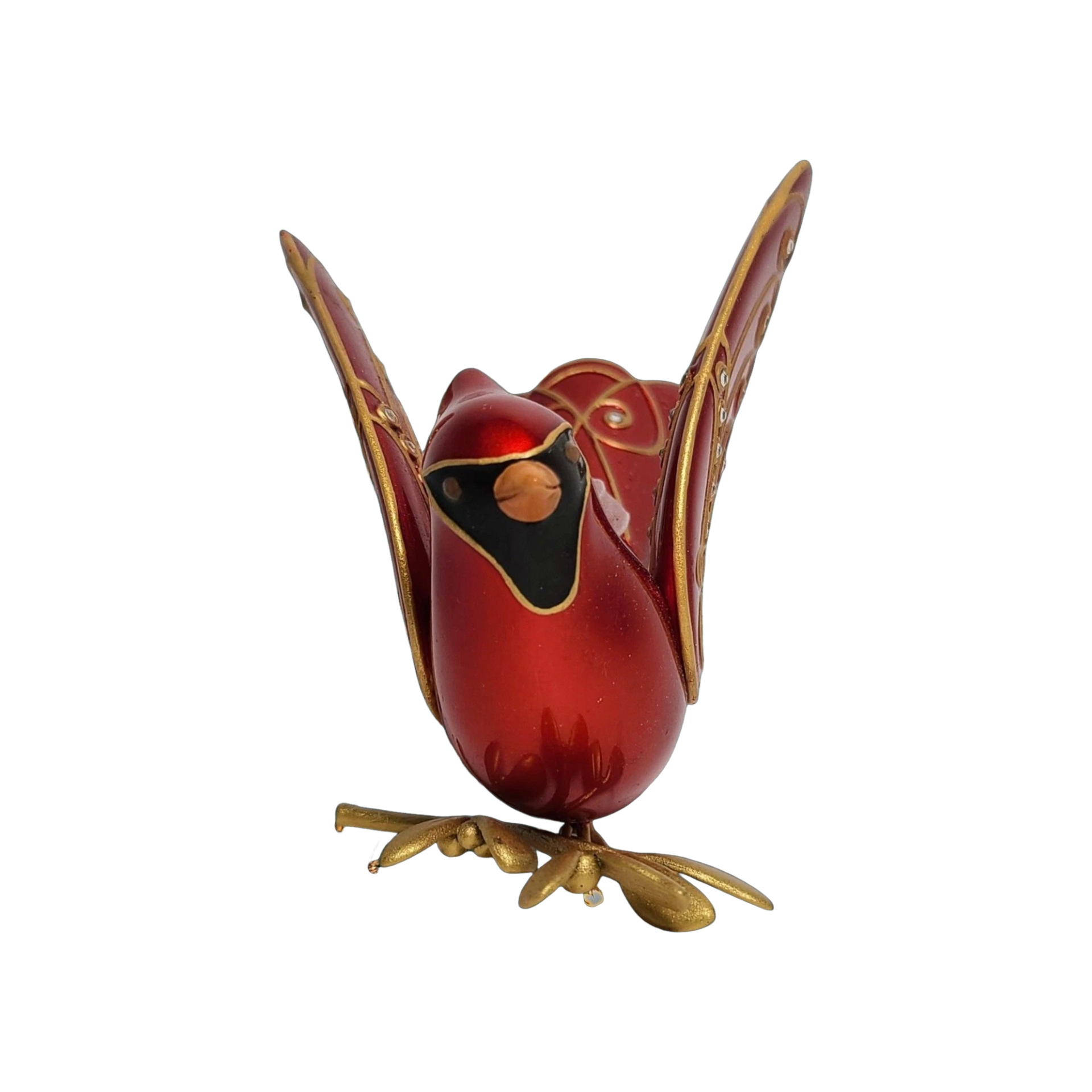 2015 Ruby Red Cardinal Hallmark Ornament (Beauty of Birds) QGO1589 Image7
