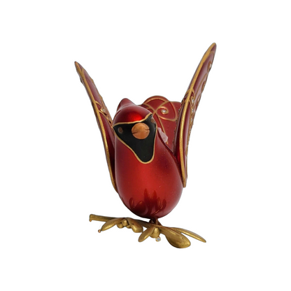 2015 Ruby Red Cardinal Hallmark Ornament (Beauty of Birds) QGO1589 Image7