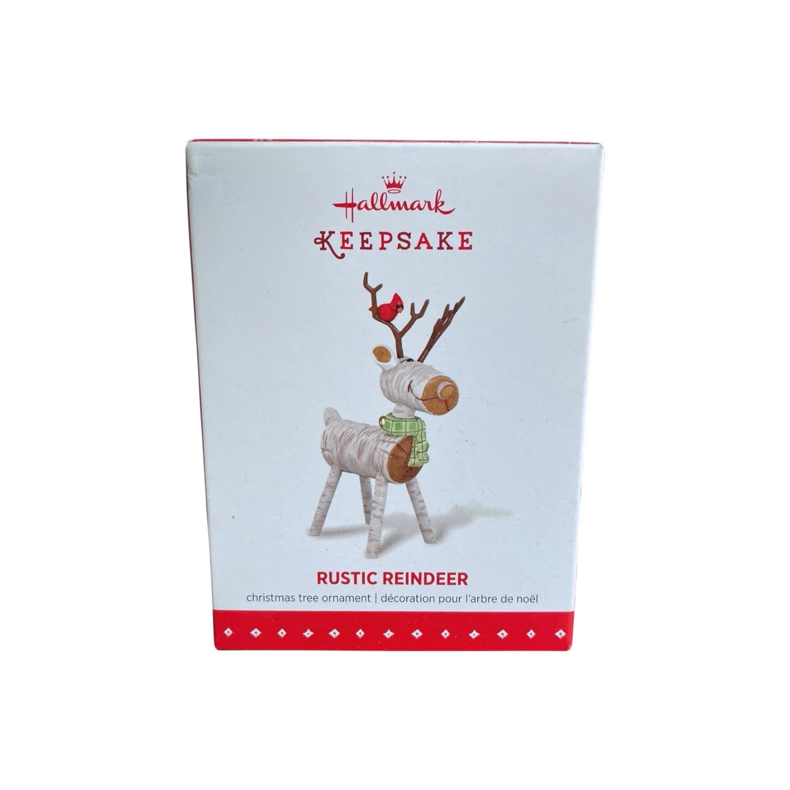 2015 Rustic Reindeer Hallmark Ornament (Reindeer) QGO1617 Image2