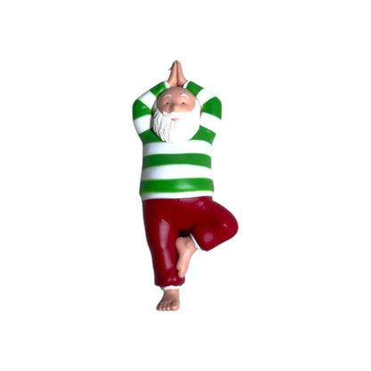2015 Santa Yoga Hallmark Ornament (Santa Claus) QGO1679 Image1