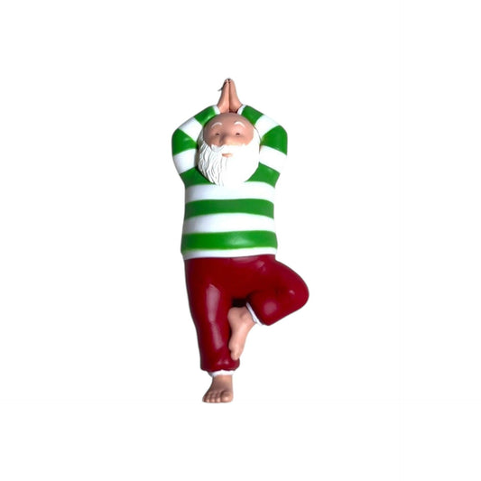 2015 Santa Yoga Hallmark Ornament (Santa Claus) QGO1679 Image1
