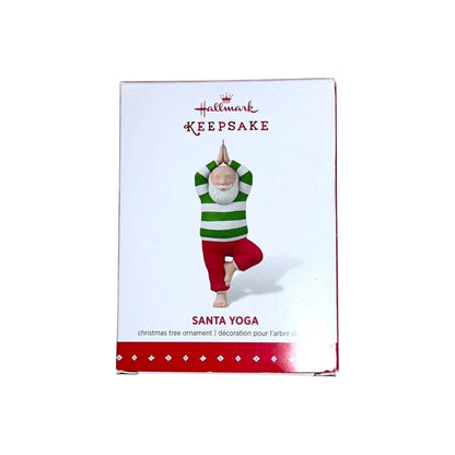 2015 Santa Yoga Hallmark Ornament (Santa Claus) QGO1679 Image2
