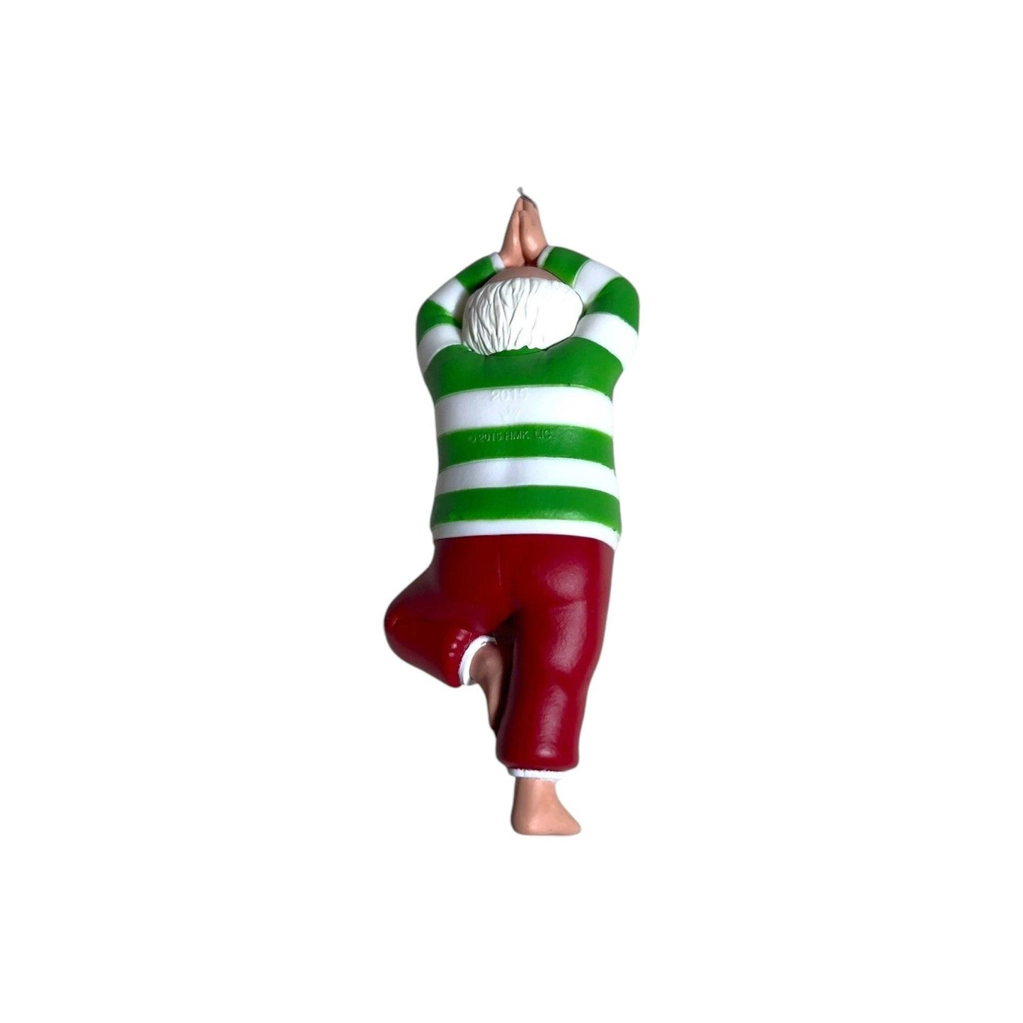 2015 Santa Yoga Hallmark Ornament (Santa Claus) QGO1679 Image3