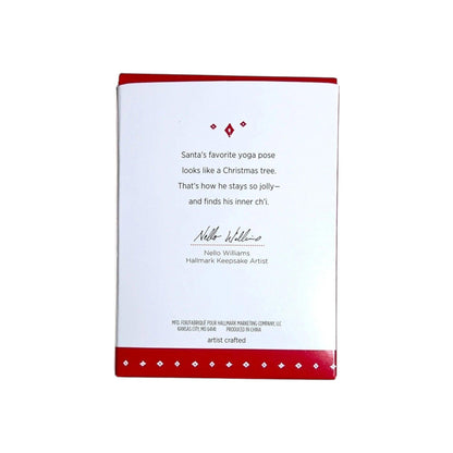 2015 Santa Yoga Hallmark Ornament (Santa Claus) QGO1679 Image5
