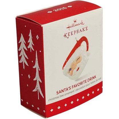 2015 Santa's Favorite Drink Hallmark Ornament (Cup) QXM8529