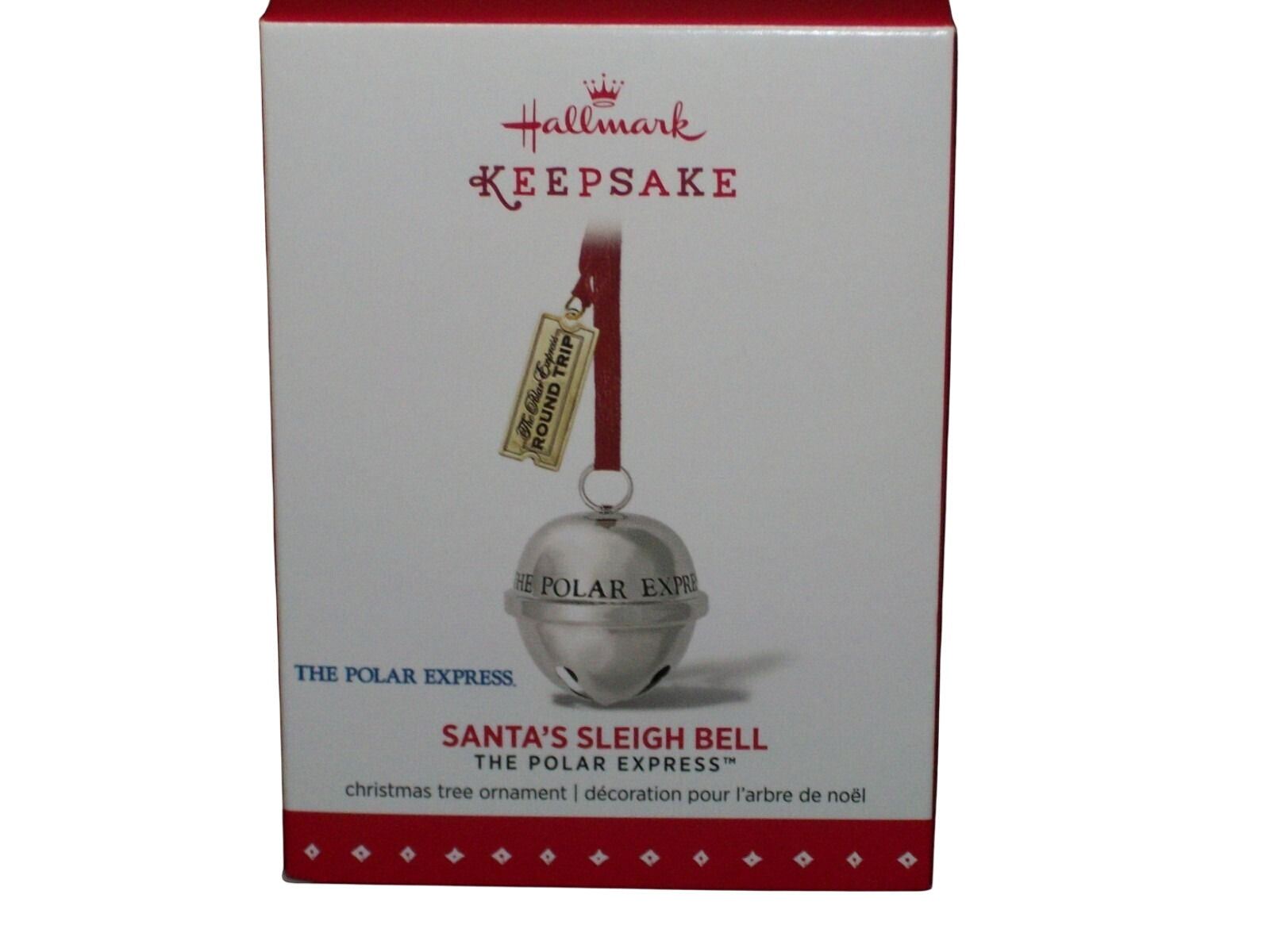 2015 Santa's Sleigh Bell Hallmark Ornament (The Polar Express) QXI2297