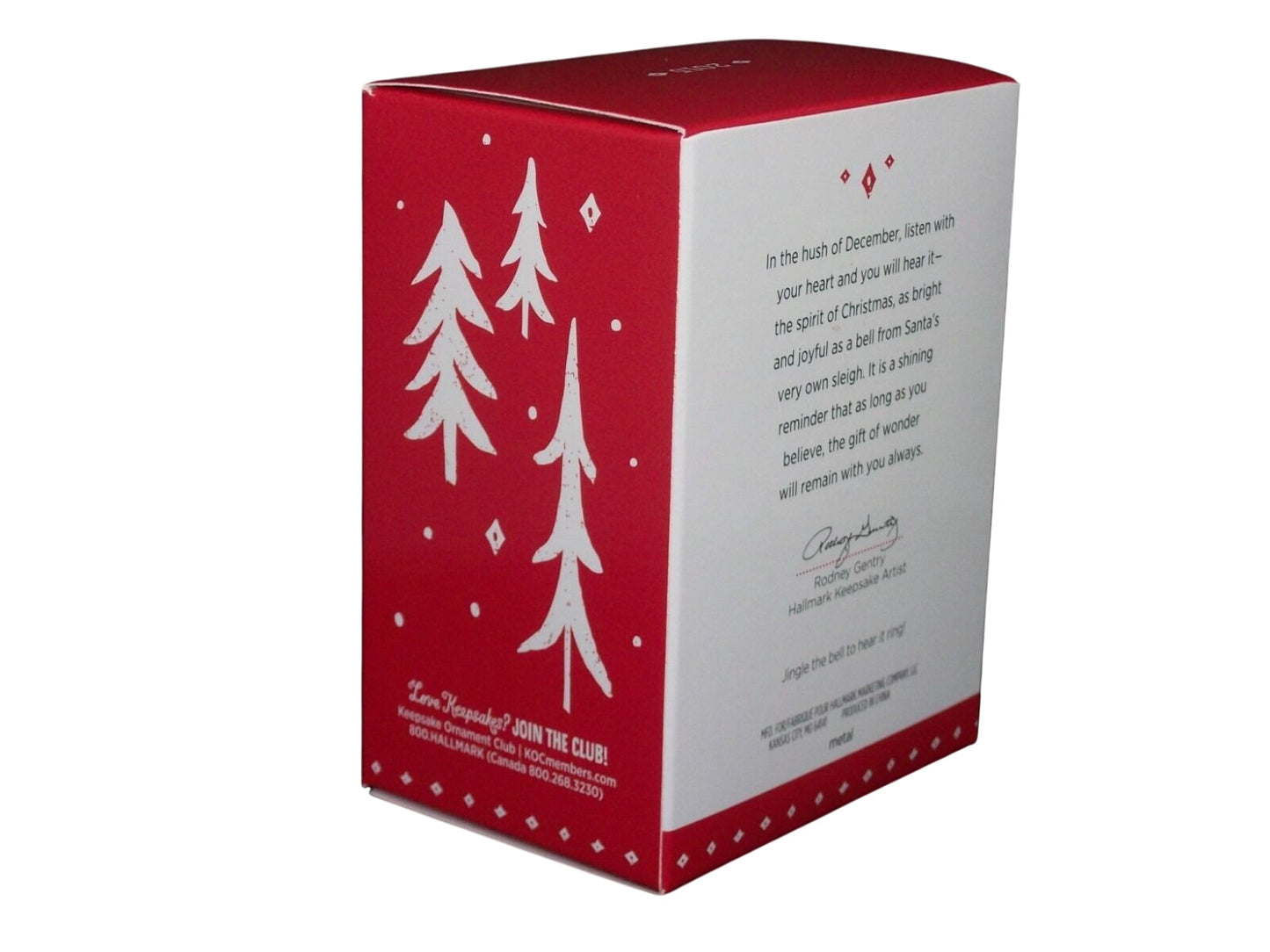 2015 Santa's Sleigh Bell Hallmark Ornament (The Polar Express) QXI2297