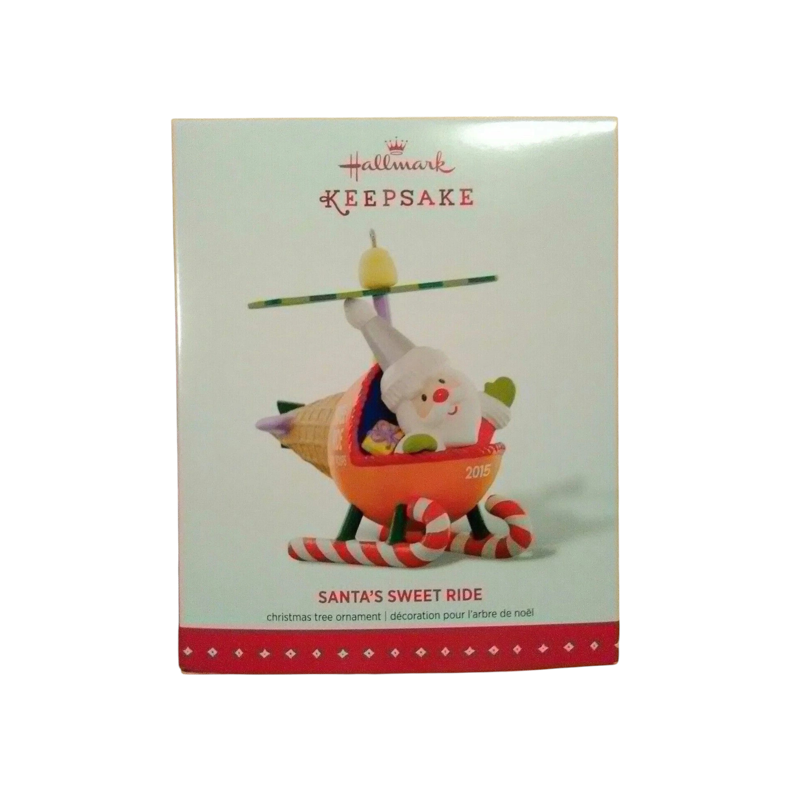 2015 Santa's Sweet Ride Hallmark Ornament (Santa's Sweet Ride) QX9077