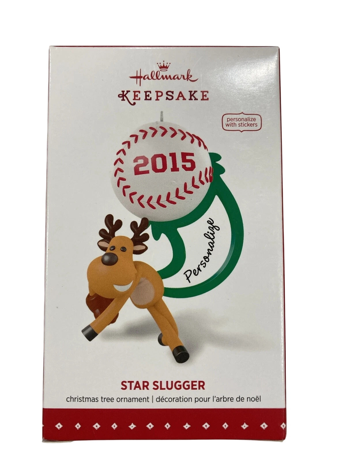 2015 Star Slugger Hallmark Ornament (Baseball) QGO1399
