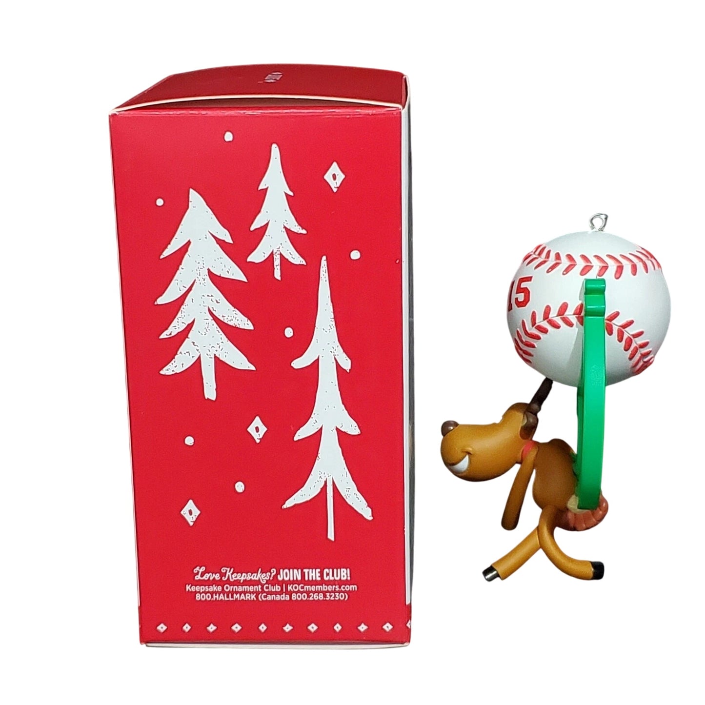 2015 Star Slugger Hallmark Ornament (Baseball) QGO1399