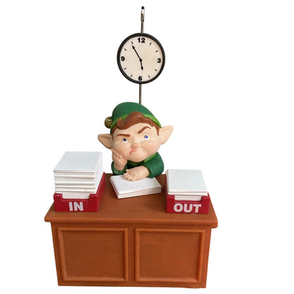 2015 Takin' Care of Business Hallmark Ornament (Elf) QGO1019 Image3