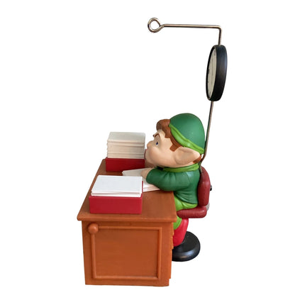 2015 Takin' Care of Business Hallmark Ornament (Elf) QGO1019 Image4