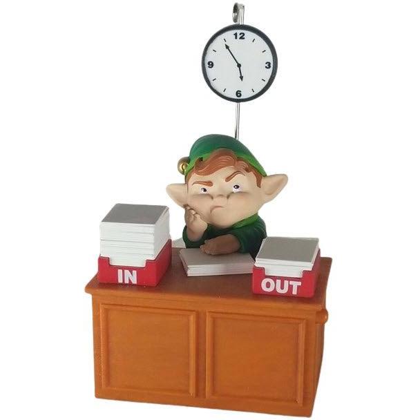 2015 Takin' Care of Business Hallmark Ornament (Elf) QGO1019
