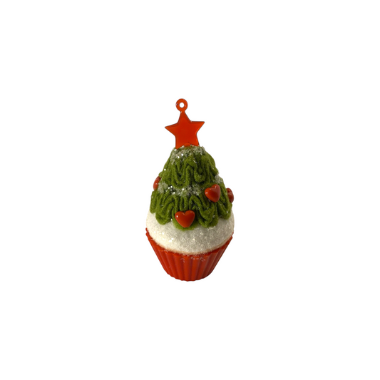 2015 Tasty Tannenbaum Hallmark Ornament (Cupcake) QX9177