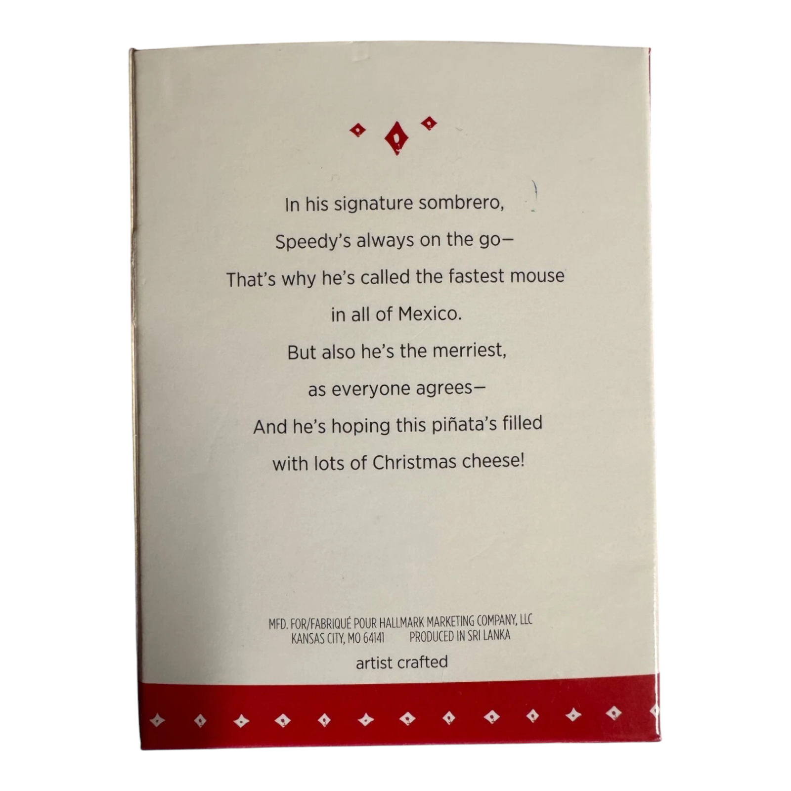 2015 The Merriest Mouse in all of Mexico Hallmark Ornament (Looney Tunes) QXI2087