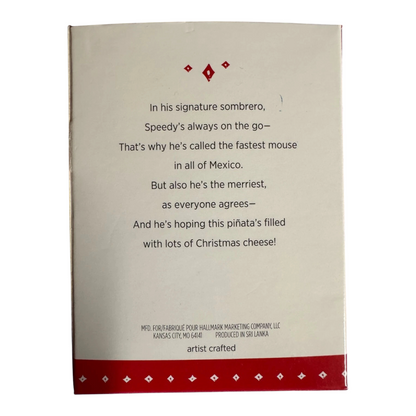 2015 The Merriest Mouse in all of Mexico Hallmark Ornament (Looney Tunes) QXI2087