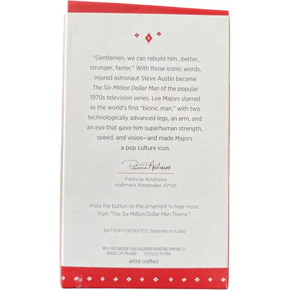 2015 The Six Million Dollar Man Hallmark Ornament (The Six Million Dollar Man) QXI2319