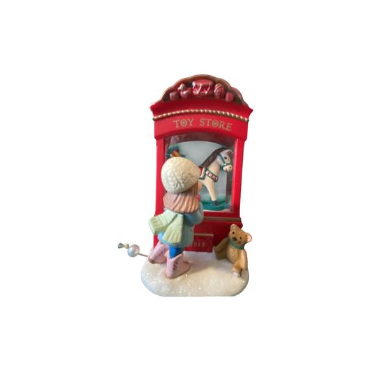 2015 Toy Store Dreams Hallmark Ornament (Christmas Window) QGO1327