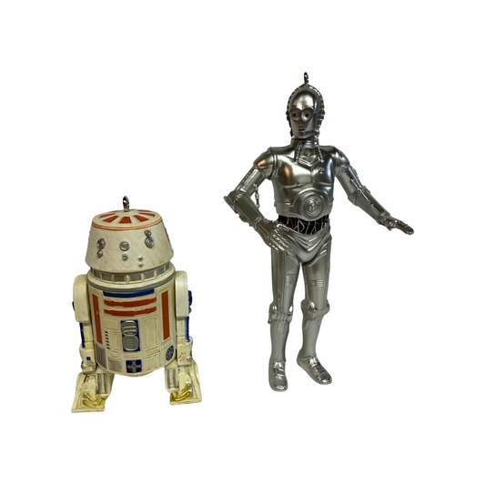 2015 U-3PO and R5-D4 Hallmark Ornament (Star Wars) QMP4092 Image1