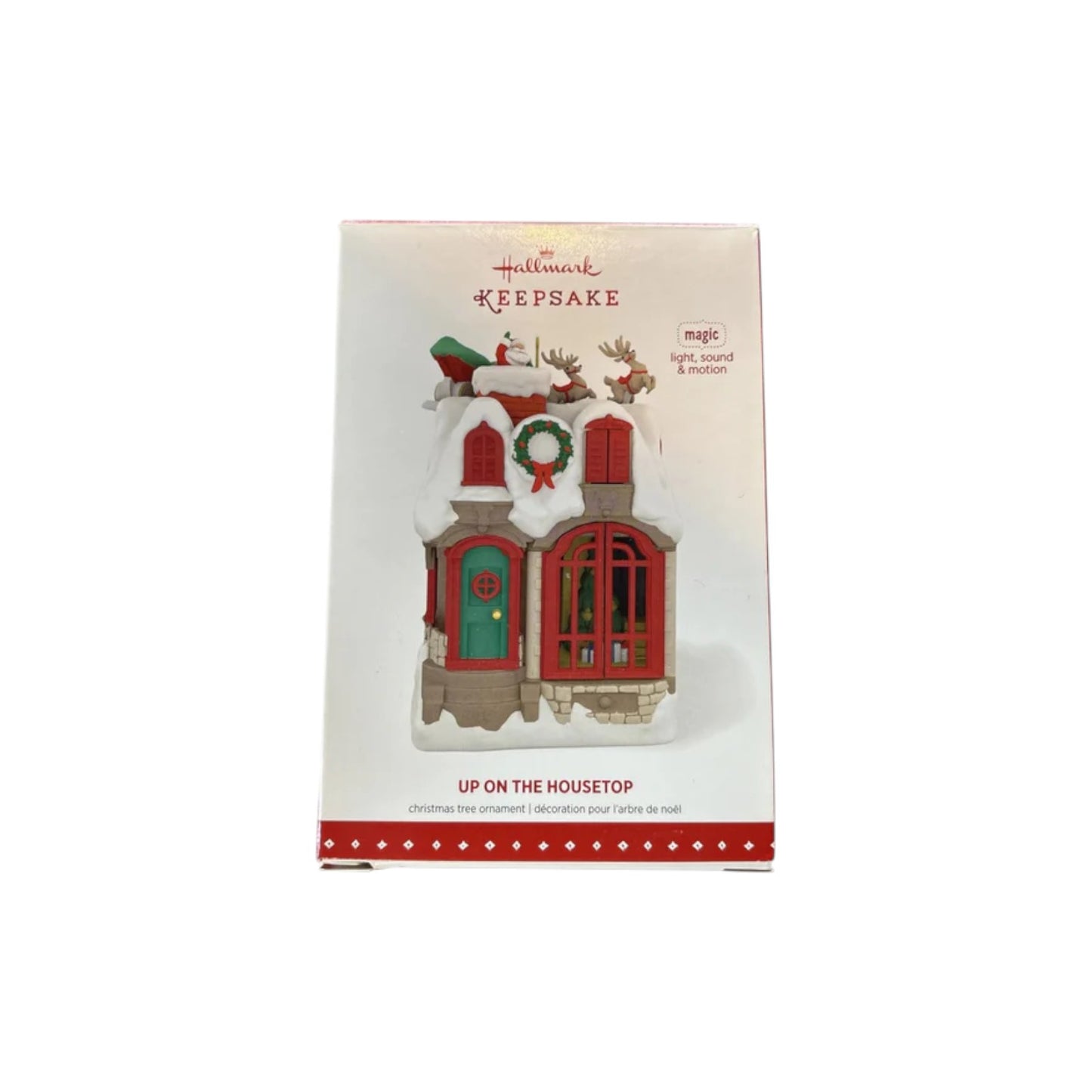 2015 Up On The Housetop Hallmark Ornament (Up on the Housetop) QGO1317 Image2