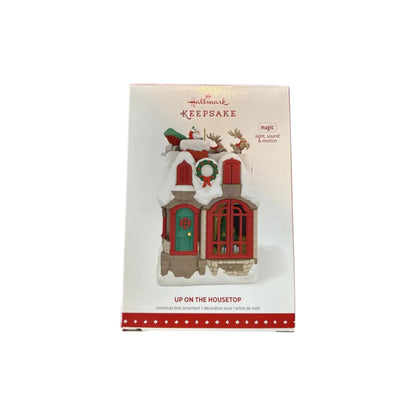 2015 Up On The Housetop Hallmark Ornament (Up on the Housetop) QGO1317 Image2