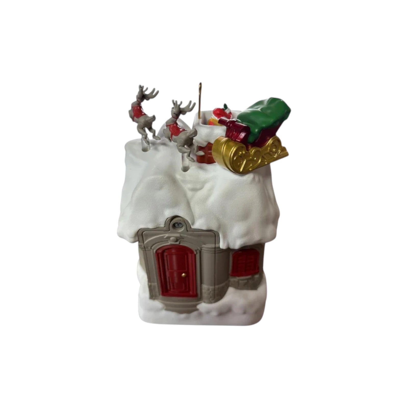 2015 Up On The Housetop Hallmark Ornament (Up on the Housetop) QGO1317 Image4