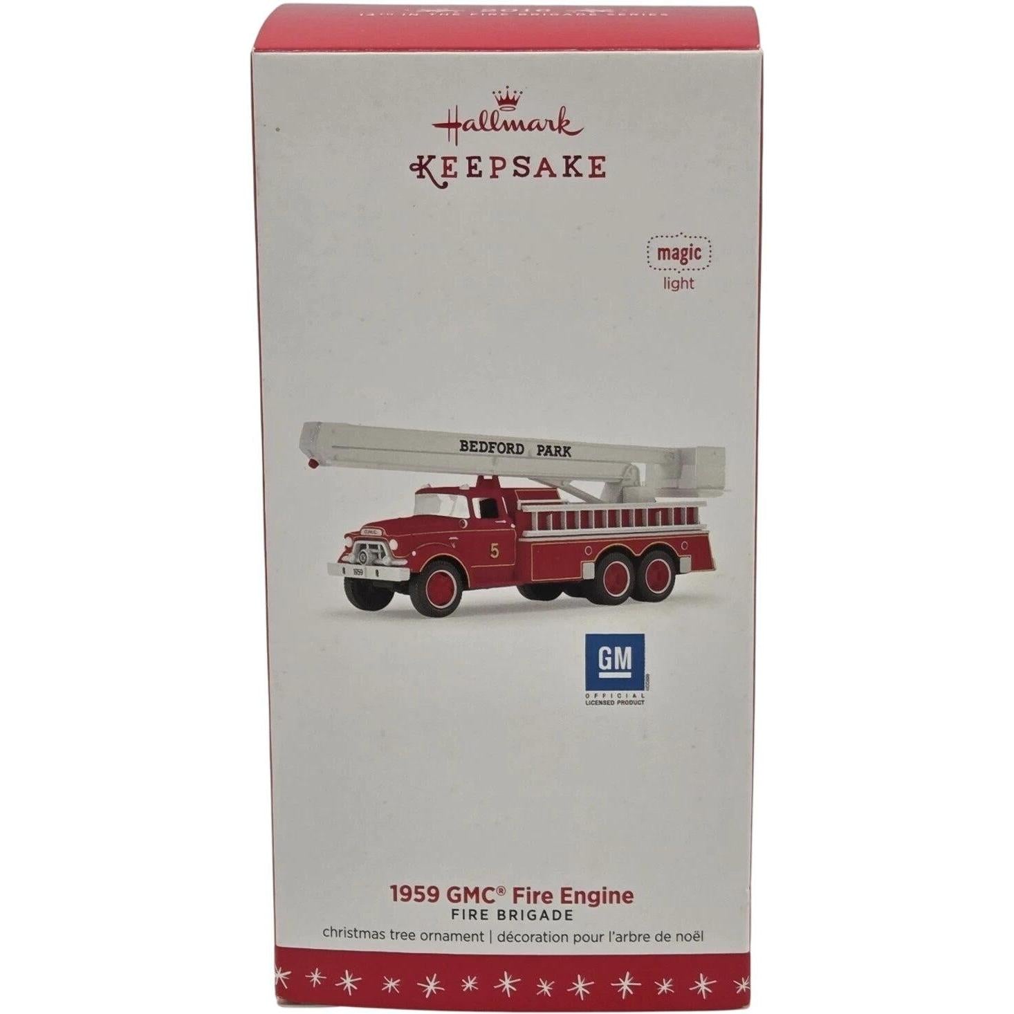 2016 1959 GMC Fire Engine Hallmark Ornament (Fire Brigade) QX9214