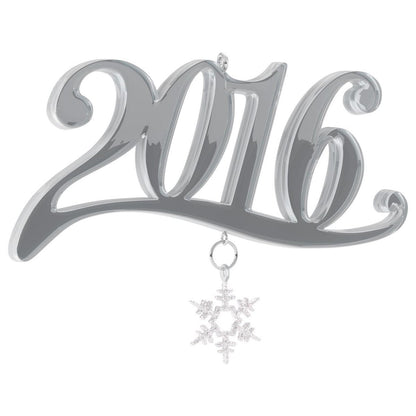 2016 2016 Hallmark Ornament (New Year) QGO1551