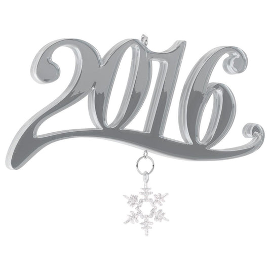 2016 2016 Hallmark Ornament (New Year) QGO1551