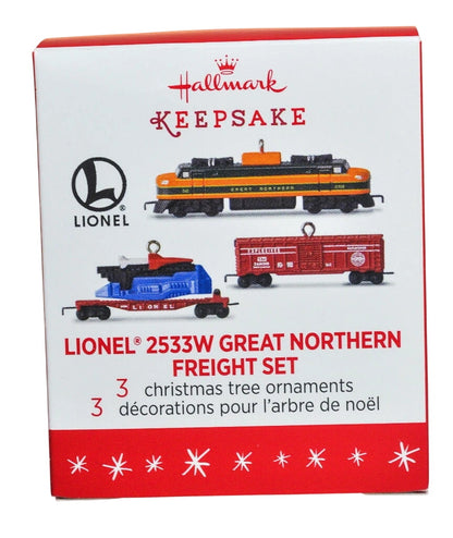 2016 2533W Great Northern Freight Set Hallmark Ornament (Lionel) QXM8504