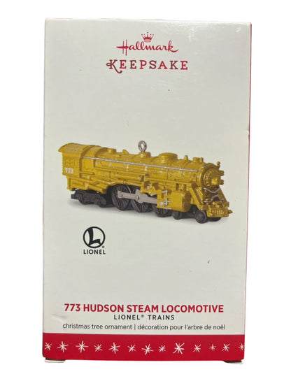 2016 773 Hudson Steam Locomotive Hallmark Ornament (Lionel) QXE3114