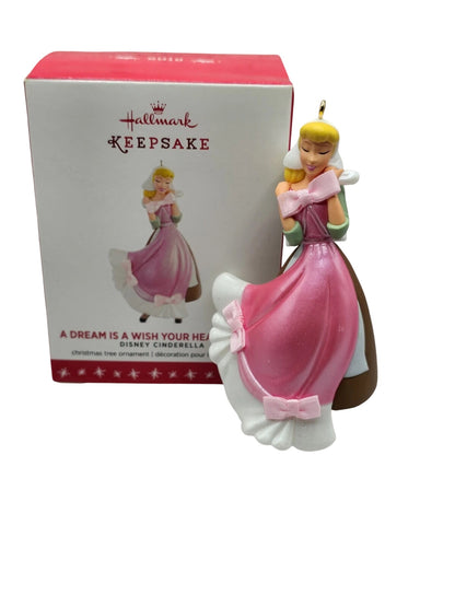 2016 A Dream Is A Wish Your Heart Makes Hallmark Ornament (Cinderella) QXD6081