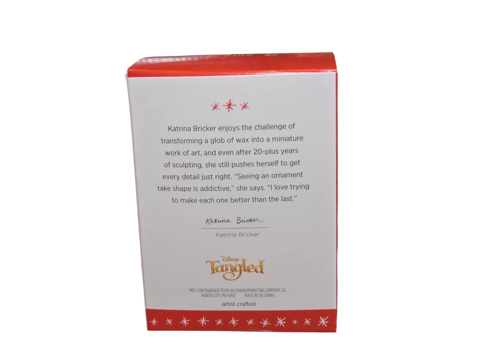 2016 A Girl's Best Friend Hallmark Ornament (Tangled) QXD6094