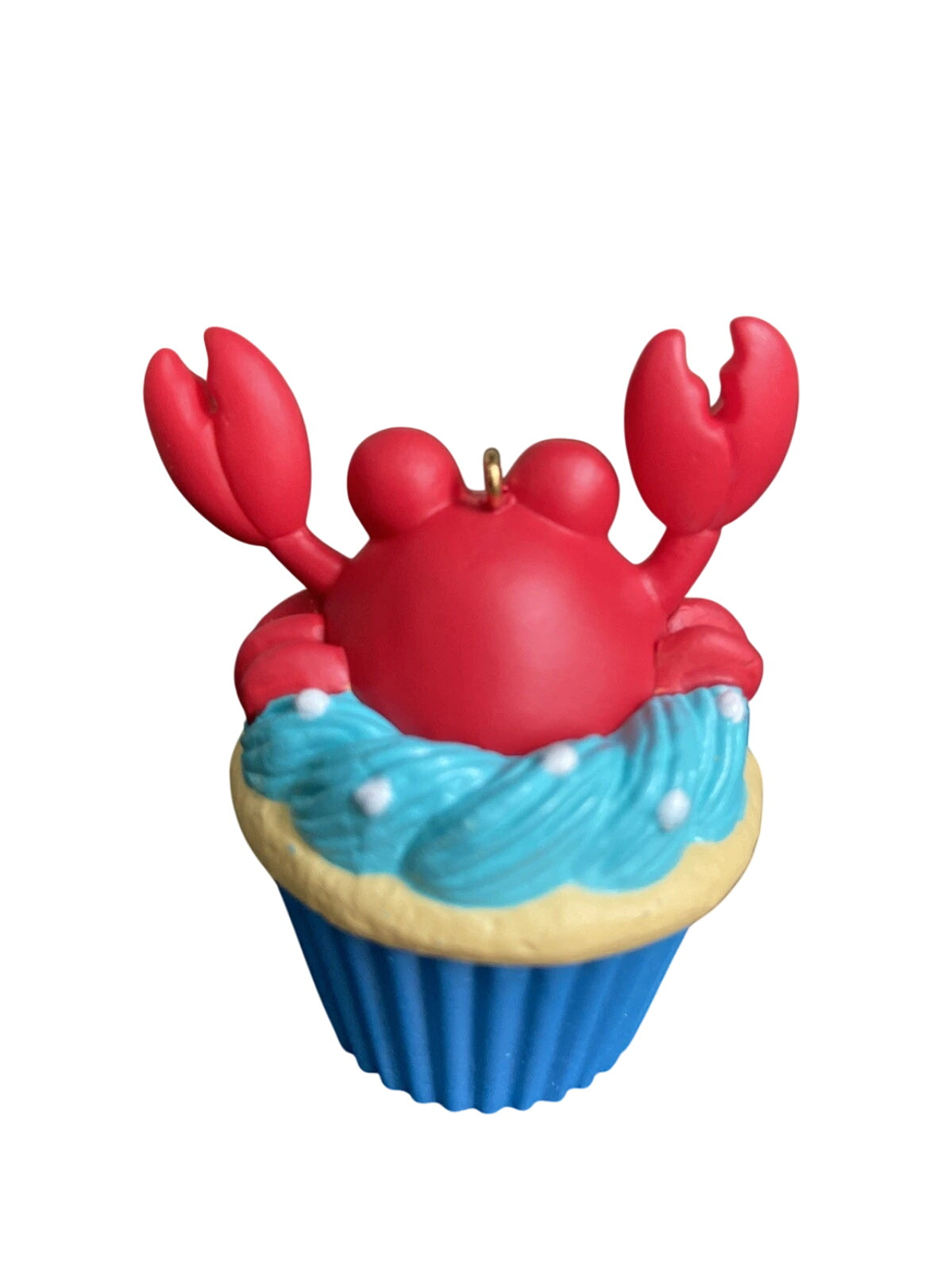 2016 A Little Crab Cake Hallmark Ornament (Keepsake Cupcake) QHA1036