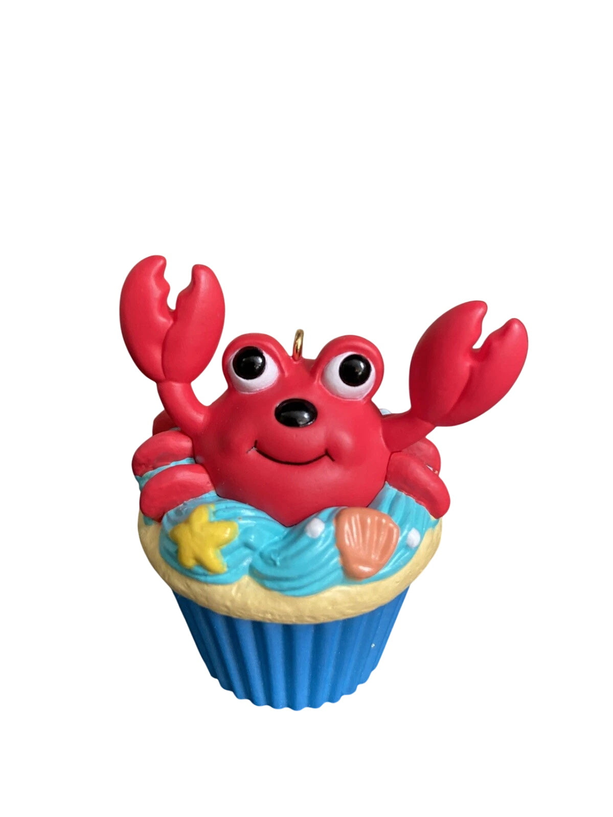 2016 A Little Crab Cake Hallmark Ornament (Keepsake Cupcake) QHA1036