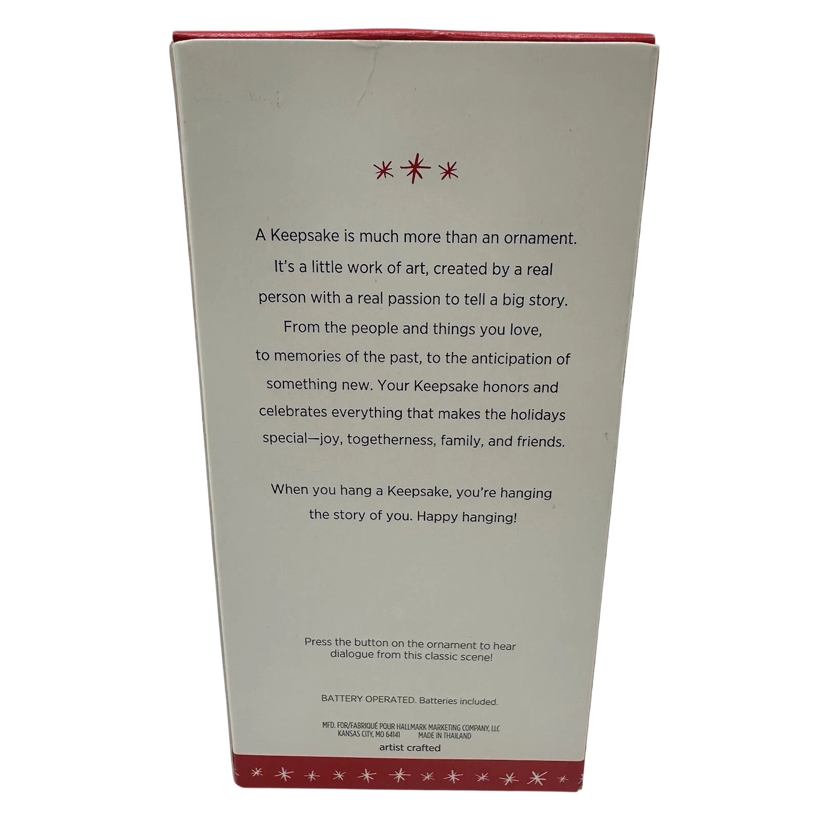 2016 A Patriotic Blessing Hallmark Ornament (National Lampoon's Christmas Vacation) QXI3121