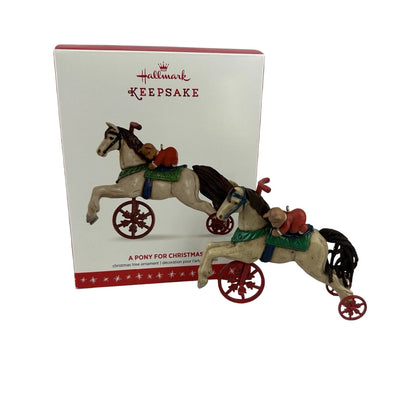 2016 A Pony for Christmas Hallmark Ornament (A Pony for Christmas) QX9141
