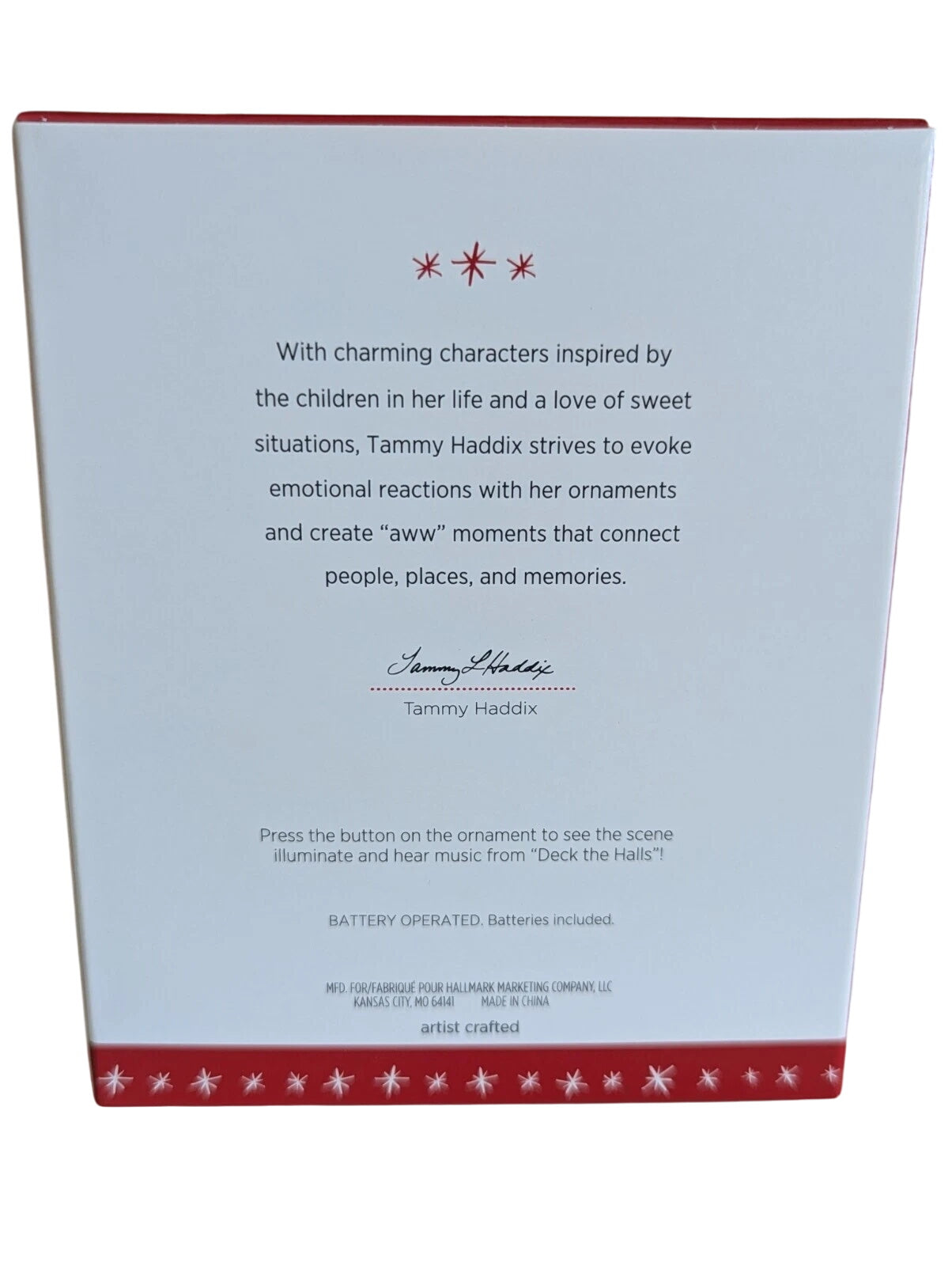 2016 A Sweet Surprise Hallmark Ornament (Gingerbread) QGO1211